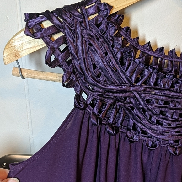 Perception Concept plum dressy top - Picture 2 of 6
